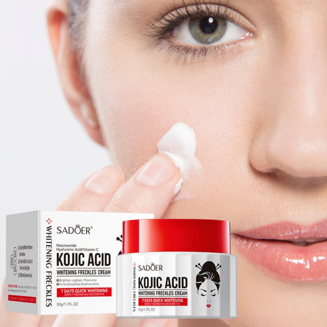 Crema Facial Aclarante con Ácido Kójico