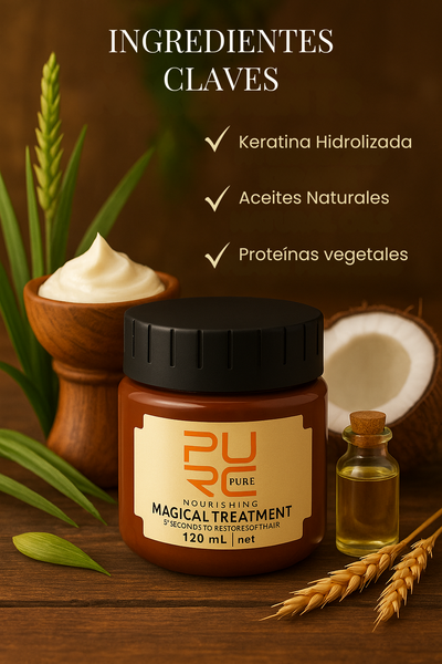 Keratin Mask Hair Straightening