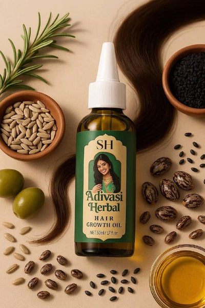 Aceite Herbal para el Crecimiento del Cabello