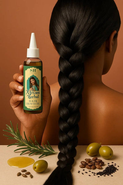 Aceite Herbal para el Crecimiento del Cabello