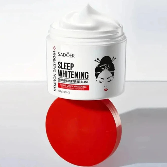 Mascarilla Facial para Dormir con Ácido Kójico 