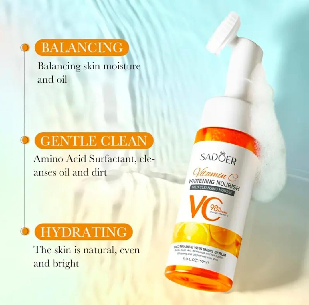 Vitamin C Whitening Cleansing Mousse