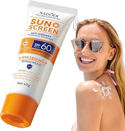 Crema blanqueadora natural con protección solar