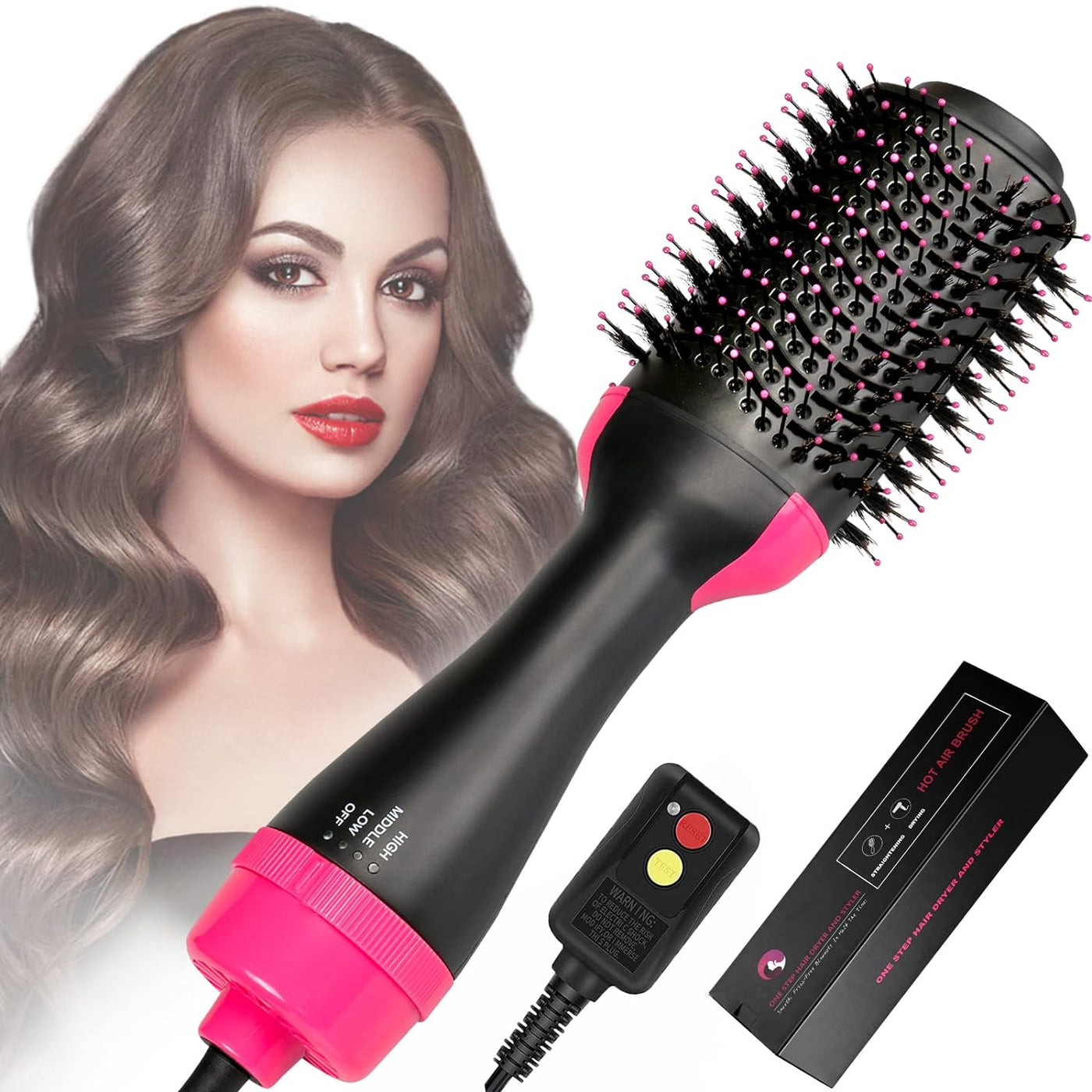 Hair Dryer Curler Brush