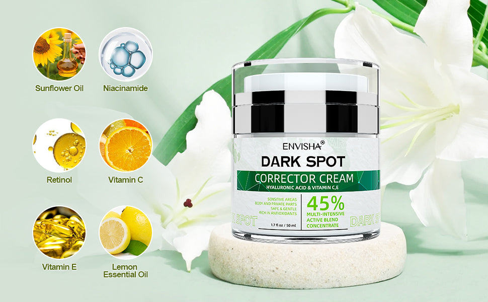 Crema correctora de manchas oscuras