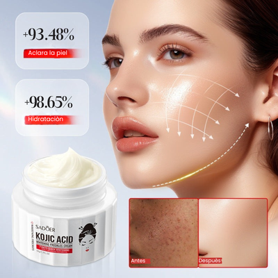 Crema Facial Aclarante con Ácido Kójico