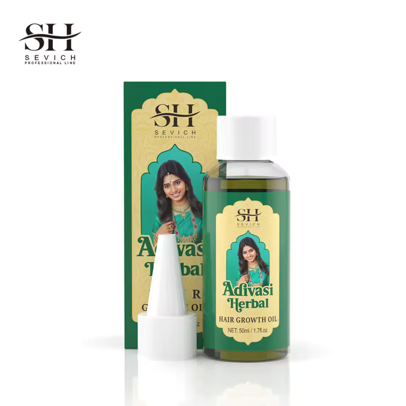 Aceite Herbal para el Crecimiento del Cabello