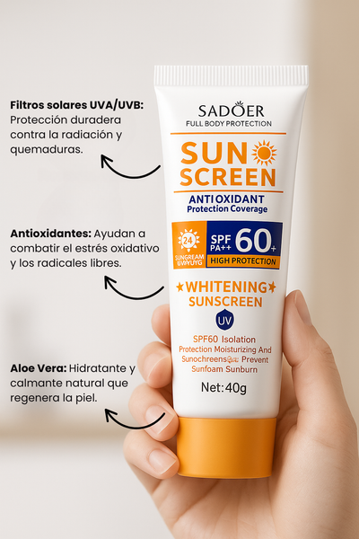 Sunscreen Natural Whitening Cream