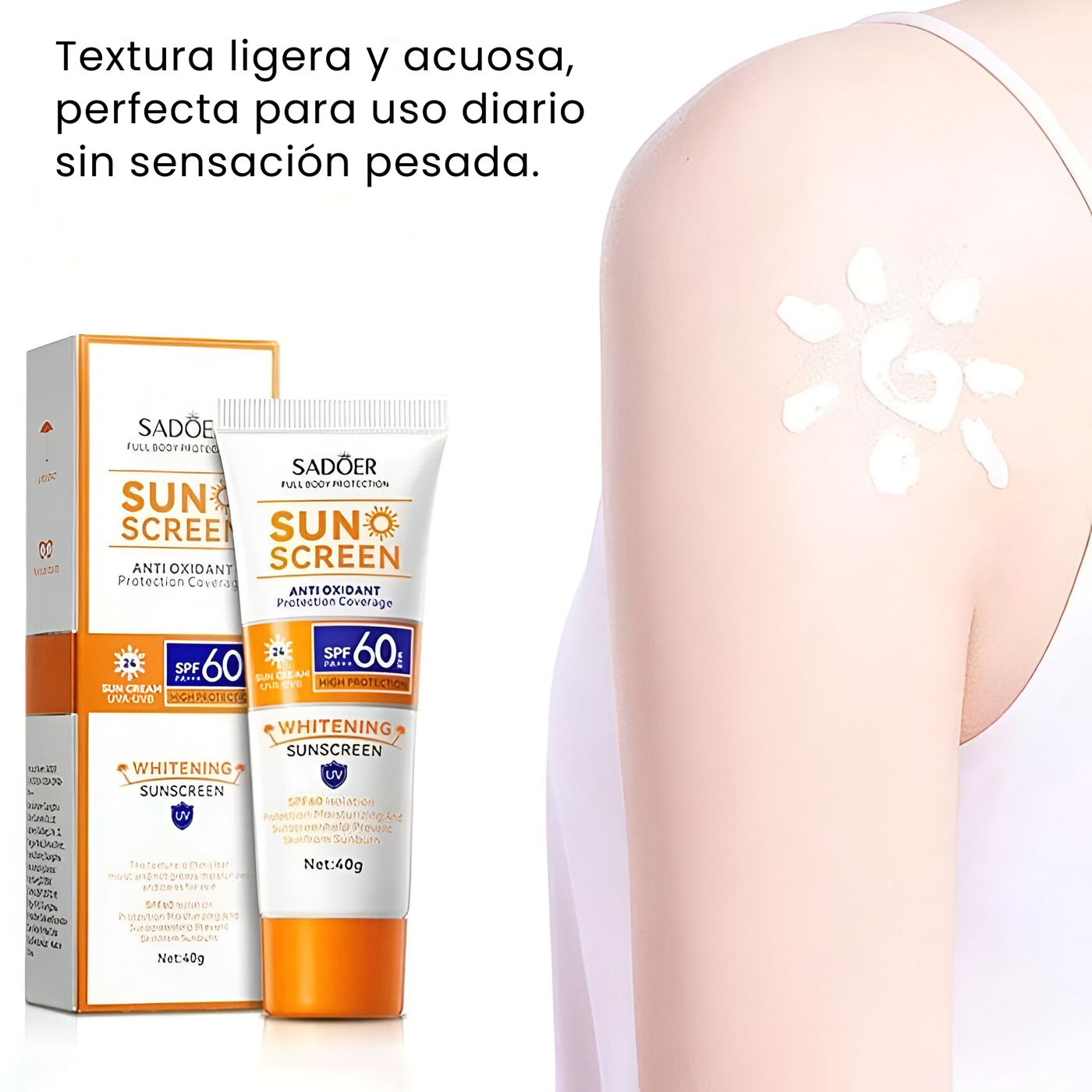 Sunscreen Natural Whitening Cream