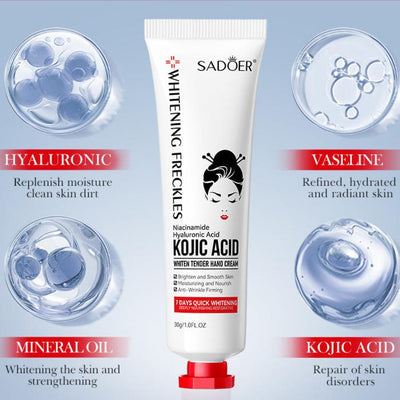 Acid Kojic Whitening Hand Cream