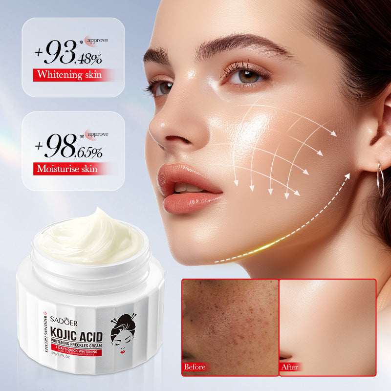 Crema Facial Aclarante con Ácido Kójico