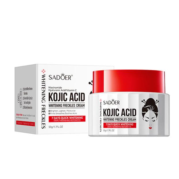 Crema Facial Aclarante con Ácido Kójico