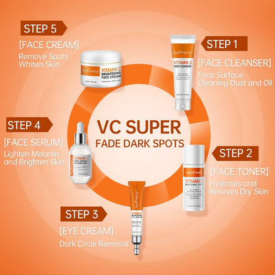 Vitamin C Skincare Brightening Set