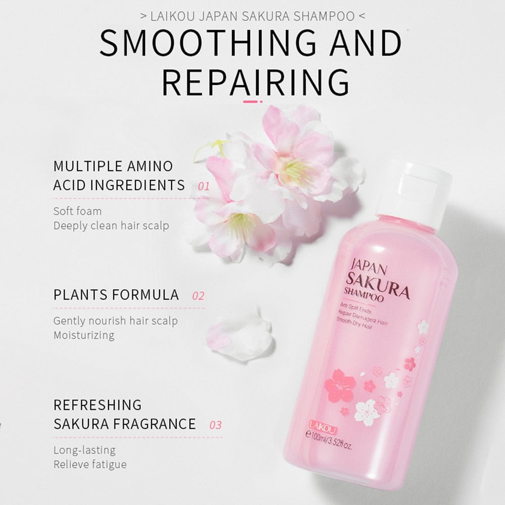 Cherry Blossoms Hair Growth Shampoo