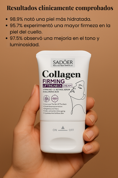 Crema Reafirmante para el Cuello con Colágeno.