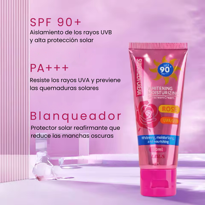 Radiant Rose Sunscreen SPF90+