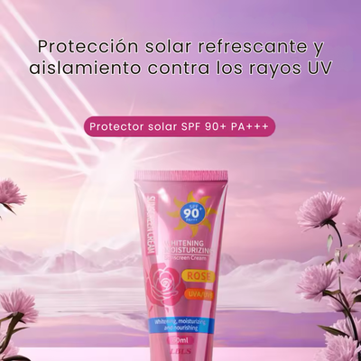 Radiant Rose Sunscreen SPF90+