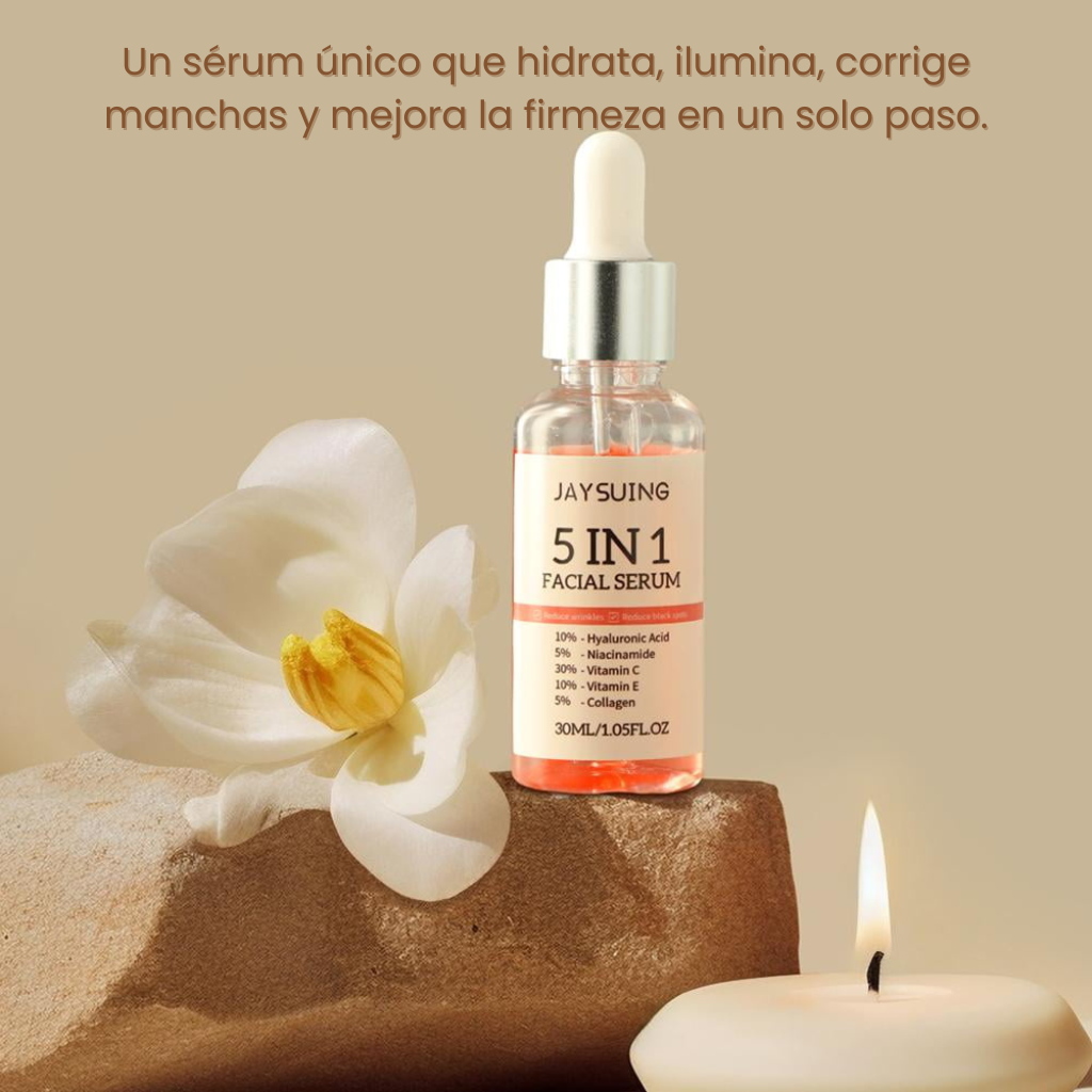 Suero Facial Profesional 5 en 1 