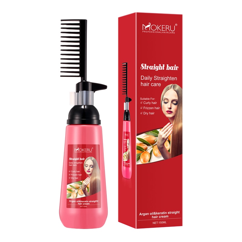 Straightening Hair Cream Comb