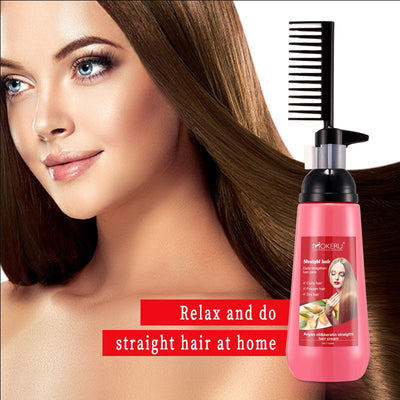 Straightening Hair Cream Comb