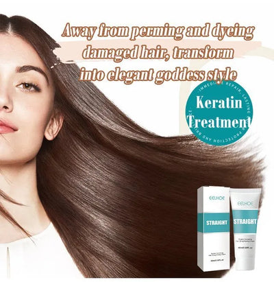 Keratin Cream Smoothing Hair
